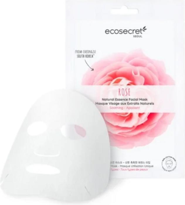 Produktbild Ecosecret Gesichtsmaske beruhigend Rose Btl 20 ml (20 ml)