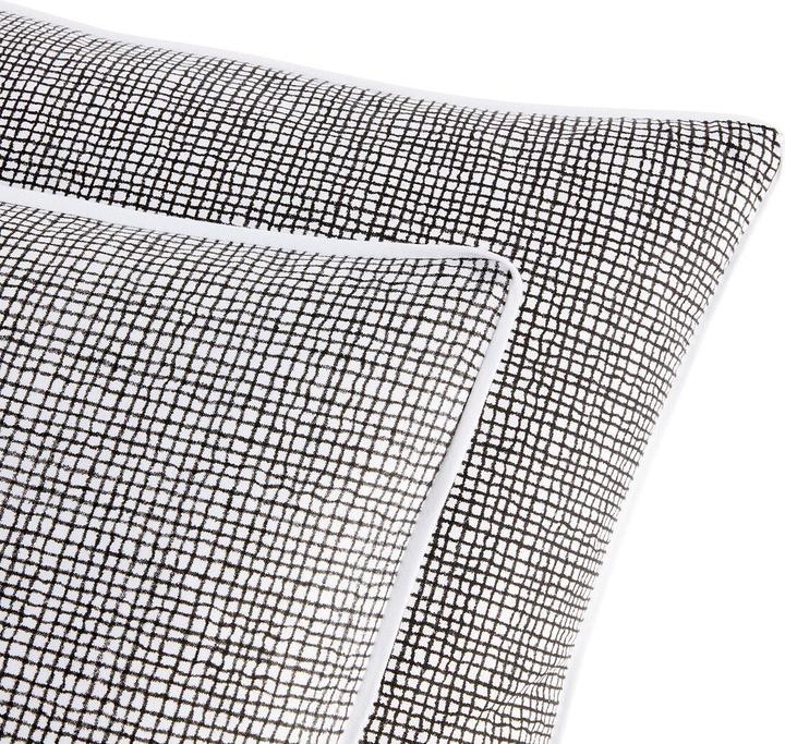 Actual product image La Redoute Interieurs Etamine Carreau (Pillowcase, 63 x 63 cm)