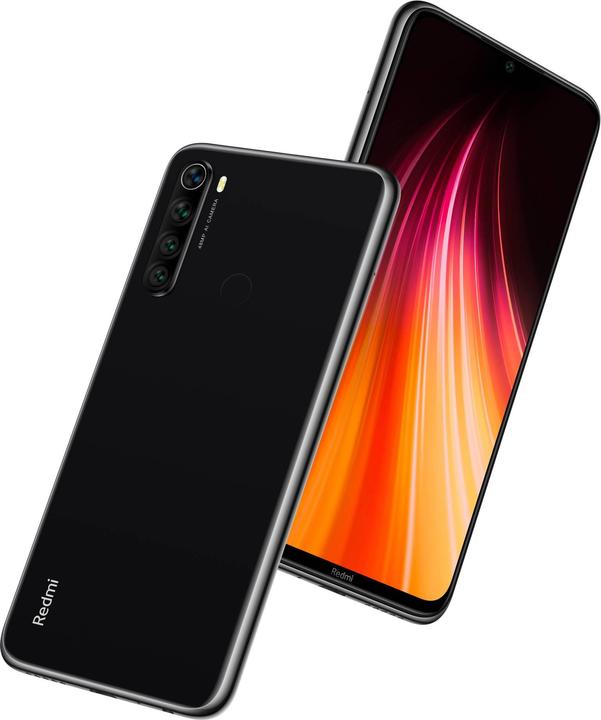 Actual product image Xiaomi Redmi Note 8 (64 GB, Space Black, 6.30", Dual SIM, 48 Mpx, 4G)