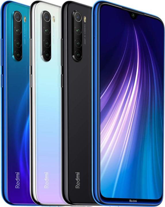 Actual product image Xiaomi Redmi Note 8 (64 GB, Space Black, 6.30", Dual SIM, 48 Mpx, 4G)