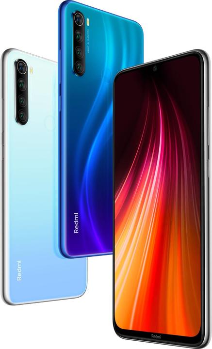 Actual product image Xiaomi Redmi Note 8 (64 GB, Space Black, 6.30", Dual SIM, 48 Mpx, 4G)