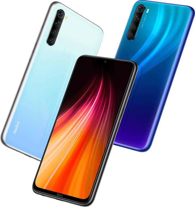 Actual product image Xiaomi Redmi Note 8 (64 GB, Space Black, 6.30", Dual SIM, 48 Mpx, 4G)