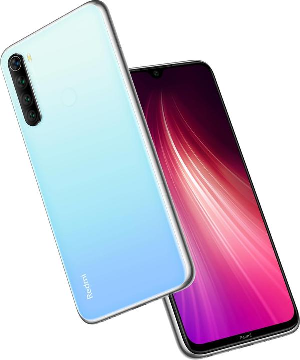 Immagine prodotto Xiaomi Redmi Nota 8 (64 GB, Bianco Chiaro di Luna, 6.30", Doppia SIM, 48 Mpx, 4G)