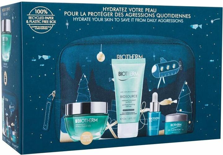 Actual product image Biotherm Aquasource Hyalu Plump Gel 50ml Set Plump Gel 50ml + Life Plankton Elixir 7ml + Biosource Nett Pnm 5 (Facial care set)