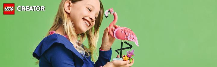 Image du produit LEGO Animaux sauvages : le flamant rose (31170, LEGO Creator Expert)