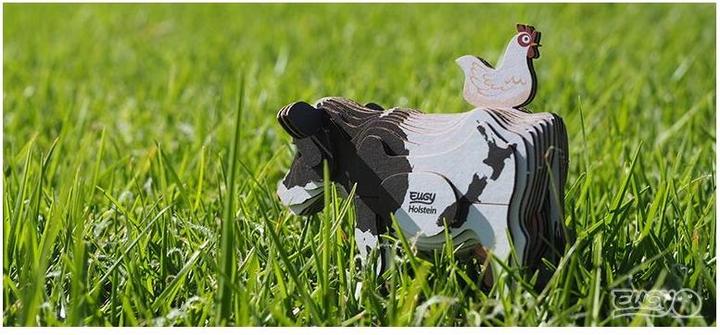 Produktbild Eugy 3D Bastelset Holstein Kuh (MQ6)