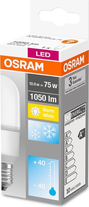 Actual product image Osram Led Star Stick (E27, 10 W, 1050 lm, 1 x, E)