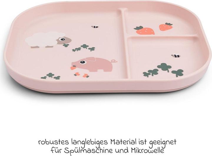 Produktbild Done by Deer Kinderteller & Breischalen Esslern-Teller mit Unterteilung Foodie -