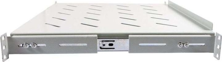 Image du produit Allnet 48,30cm (19")zbh. Tablette extensible, pour baie de 1200mm de profondeur, gris clair, t950-1050mm