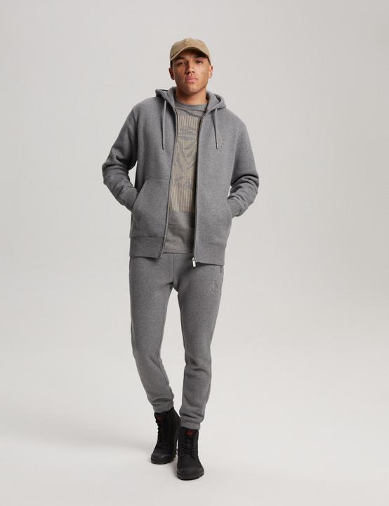 Immagine prodotto Dakar Felpa Con Cappuccio Dkr 23 Zip Dsrt Zh1 Grigio (L)