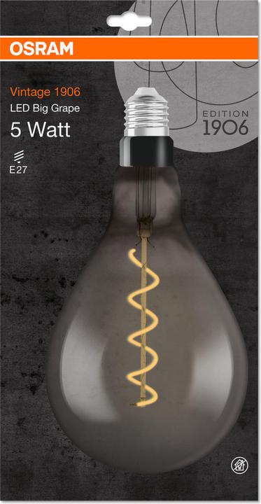 Image du produit Osram Vintage 1906 (E27, 5 W, 110 lm, 1 x, G)