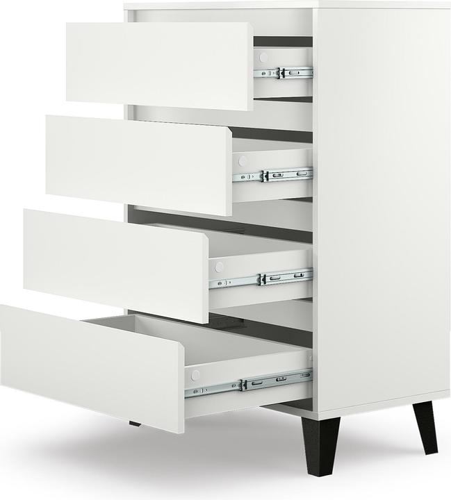 Actual product image Topeshop Scandi 4s Biel (70 x 39 x 99.5 cm)