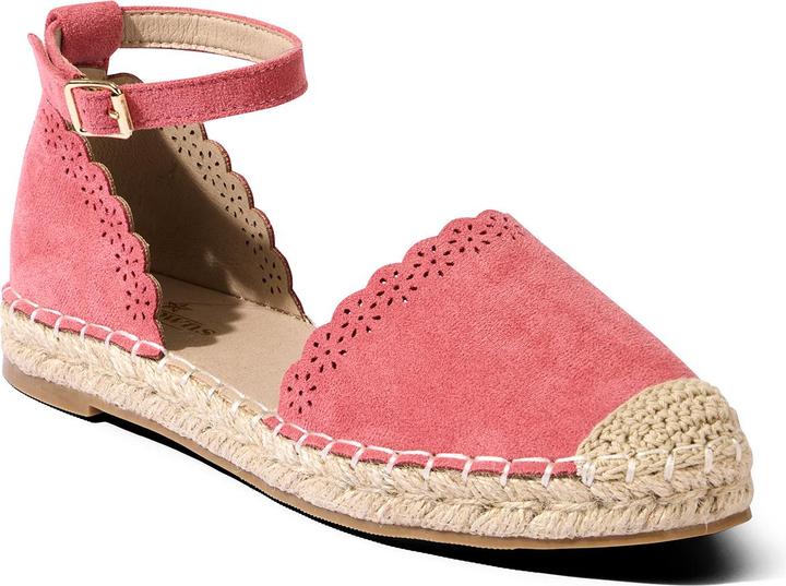 Immagine prodotto Joe Browns Scalloped Edge Microsuede Espadrille Sandals (37)