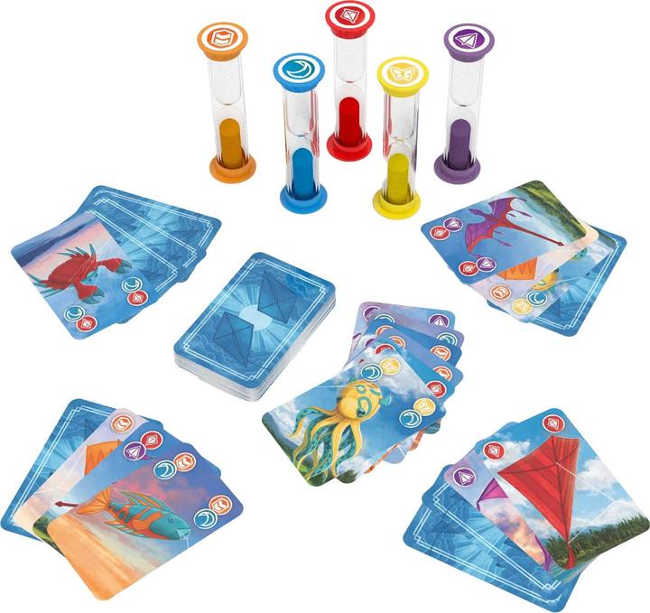 Actual product image Asmodée Dragon card game