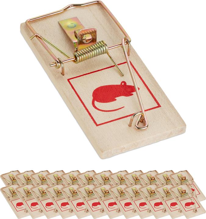 Actual product image Relaxdays 25x mousetrap