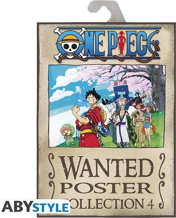 Actual product image ABYstyle ONE PIECE - Portfolio 9 posters wanted Luffys crew Wano 21x29,7 X5 (21 x 29.7 cm)
