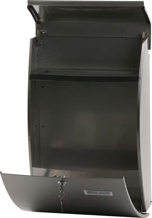 Image du produit ReinigungsBerater Boîte aux lettres murale Tian matte en acier inoxydable Boîte aux lettres design et élégante en