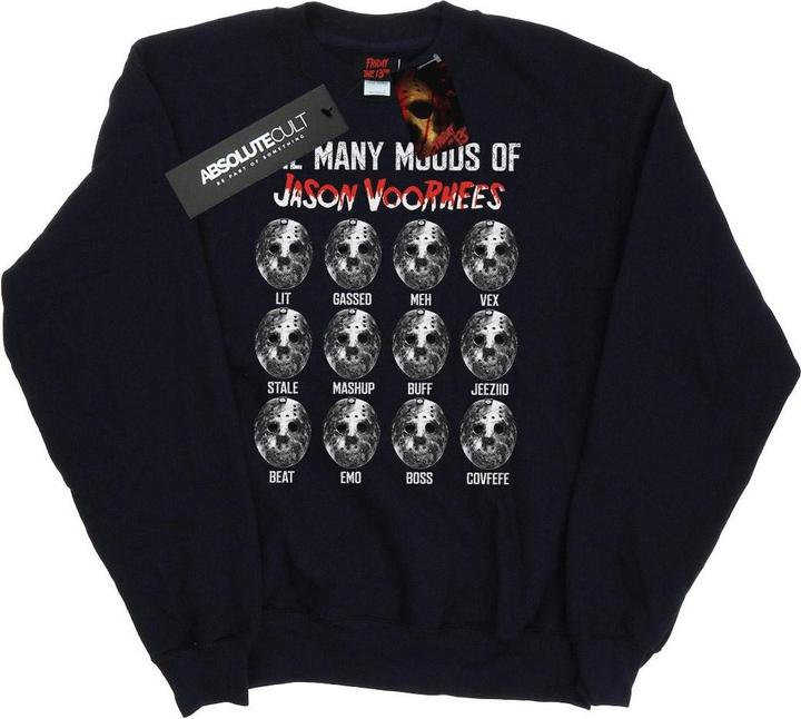 Produktbild Absolute Cult The Many Moods Of Jason Voorhees Sweatshirt (L)