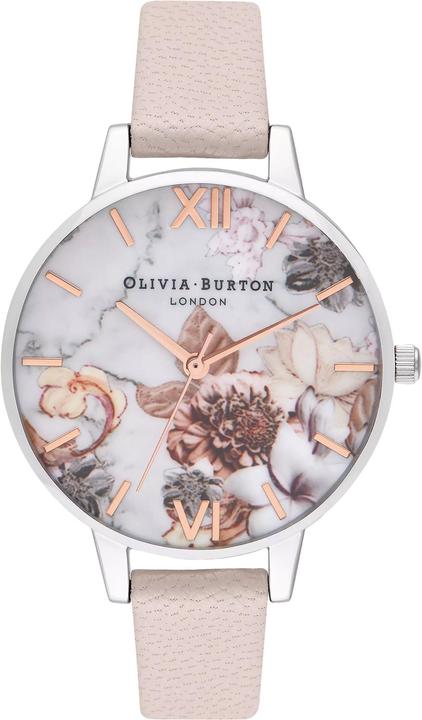 Olivia Burton Wrist watch with leather strap (Analogue wristwatch, 34 mm)
