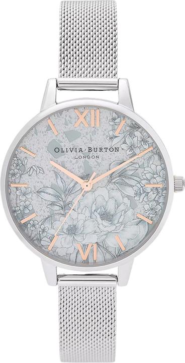 Olivia Burton Armbanduhr mit Edelstahlband (Analoguhr, 34 mm)