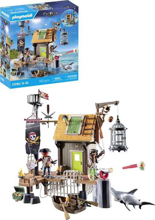 Actual product image Playmobil Pirate harbour with pirate prison (71792, Playmobil Pirates)