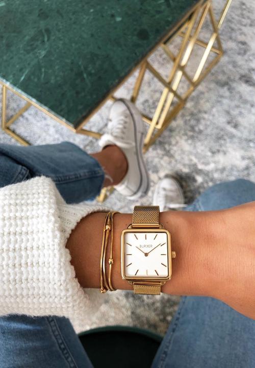 Produktbild Burker Watches Uhr Chloe Gold White (Analoguhr, 38 mm)