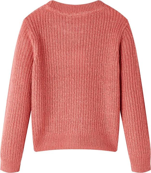 Immagine prodotto VidaXL Maglione da bambino in maglia media rosa 116,Materiale: 67 (116)