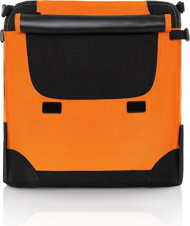 Actual product image Maelson Soft Kennel faltbare Hundebox in 3 Grössen - Neon Orange (Dog, Breathable, Washable, Foldable)