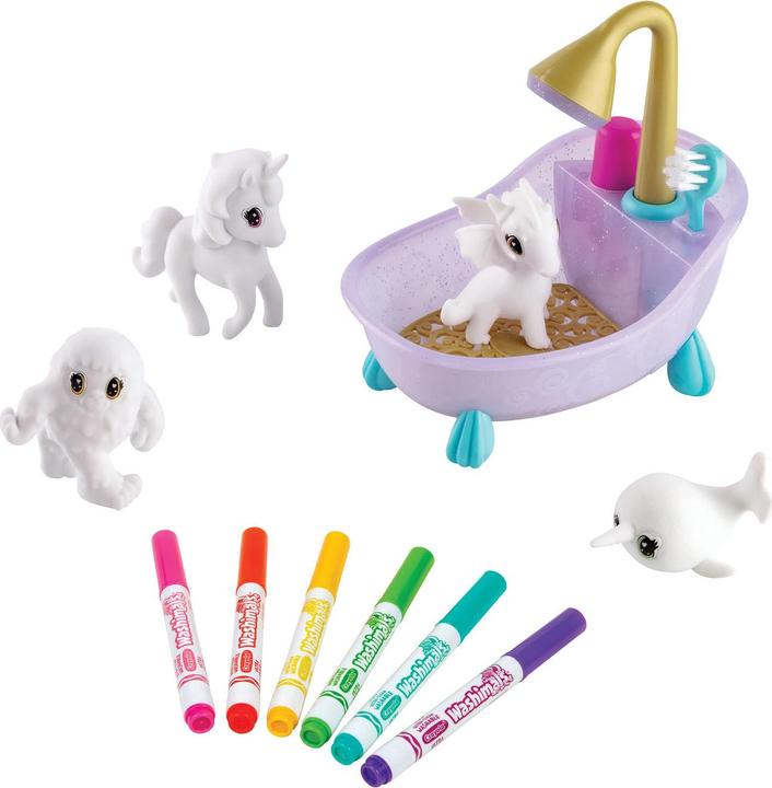 Image du produit Crayola Set d'animaux fabuleux Washimals