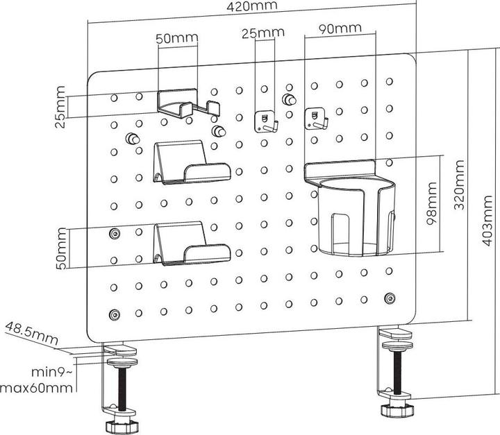 Image du produit Oplite Kit de stockage Premium Clamp