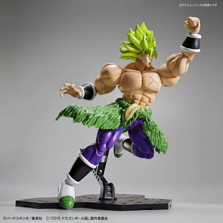Actual product image Banpresto Model Kit Dragon Ball Funkoe Rise Super Saiyan Broly Fullpow