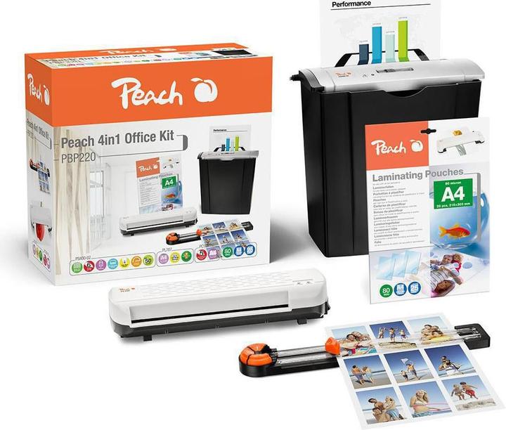 Immagine prodotto Peach Kit da ufficio con laminatrice