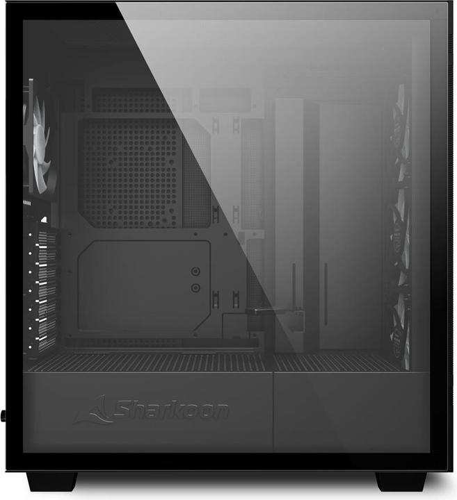 Actual product image Sharkoon Rebel C50 Black RGB ATX (mATX, Mini-ITX, ATX)