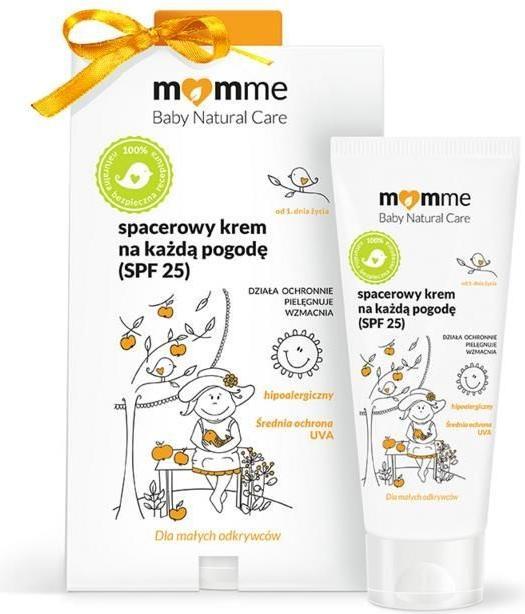 MomMe Allwetter-Creme SPF 25 Creme (Sonnencreme Gesicht, SPF 25, 50 ml)
