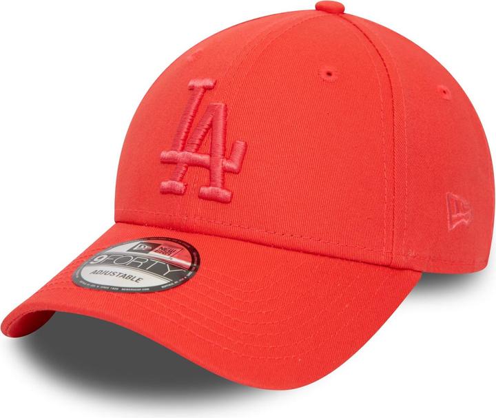 New Era 9Forty Strapback Cap - Los Angeles Dodgers Lava Red