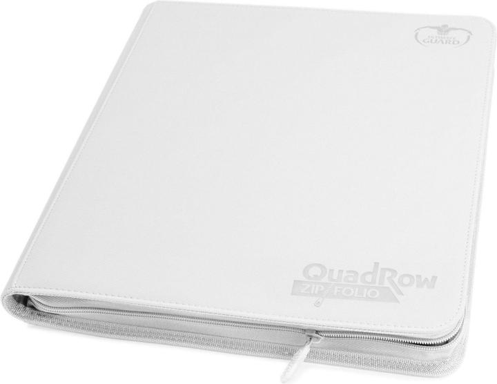 Image du produit Ultimate Guard QuadRow Zipfolio 12-Pocket blanc