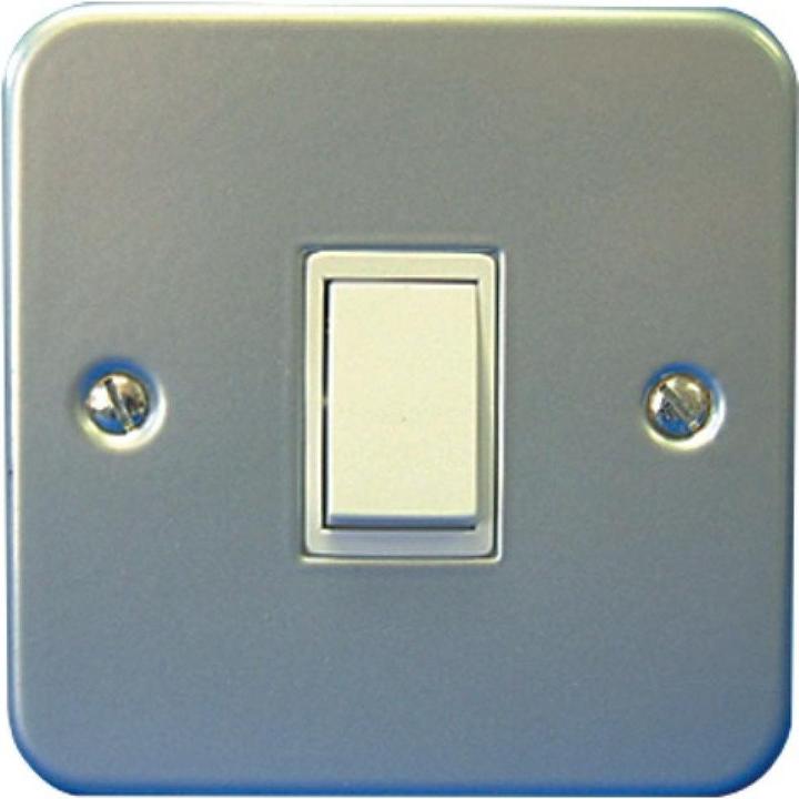 Produktbild Dencon Zweiweg Lichtschalter Metallüberzug