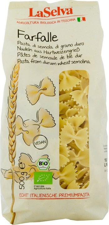 Produktbild LaSelva Bio Farfalle Hartweizengriess (500 g)