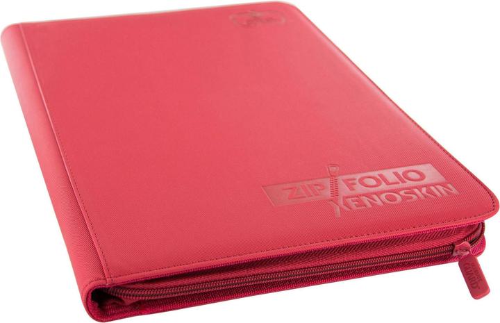 Produktbild Ultimate Guard Zipfolio Xenoskin 9-Pocket Rot