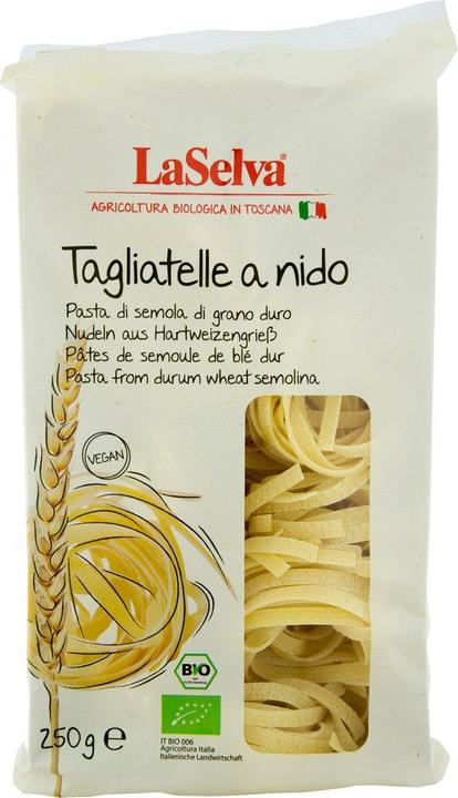 Produktbild LaSelva Bio Tagliatelle - Bandnudeln im Nest (250 g)