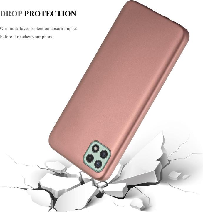 Produktbild Cadorabo TPU Matt Metallic Hülle (Samsung Galaxy A22 5G)