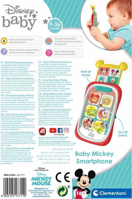 Immagine prodotto Clementoni Disney Baby - Telefono di Topolino