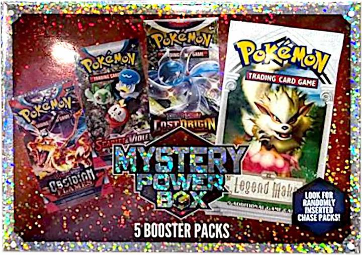 Actual product image Pokémon TCG Walmart Mystery Power Box Holiday (English, Booster display)