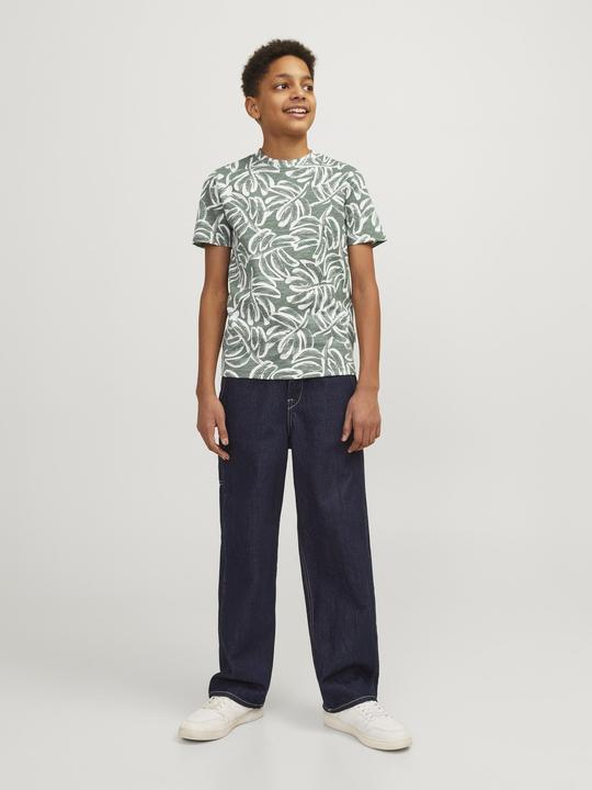 Actual product image Jack & Jones Jorlafayette Aop Tee Ss Crew Neck Mni (122)