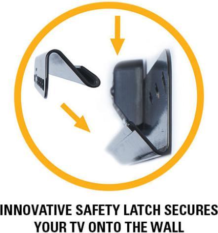 Actual product image Sanus VLL61-B2 Wall Mount Fix Super Slim (Wall, 80", 61.23 kg)