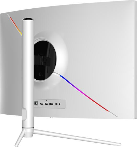 Actual product image Itek Ecran incurvé 27" GGC Quad HD (Blanc) 240Hz (2560 x 1440 pixels, 27")