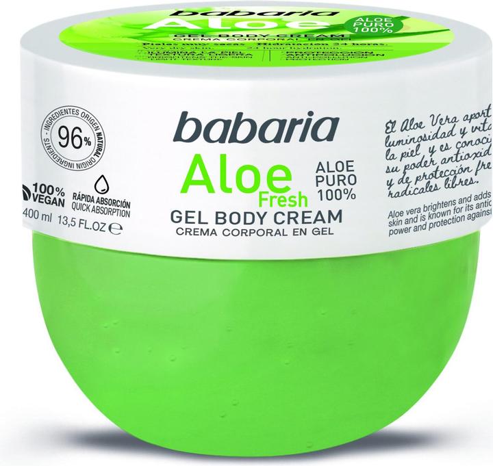 Actual product image Babaria Aloe Fresh Body Cream 400ml (Body cream, 400 ml)