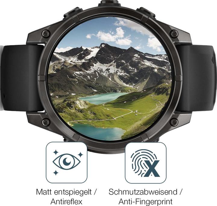 Actual product image Dipos Screen Protector Anti-Glare for Garmin Tactix 8 51mm AMOLED