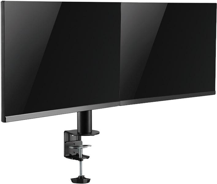 Produktbild LogiLink 2-Fach Monitorhalterung 17 - 32"Ärmlaenge verstellbar (Tisch, 32.01")