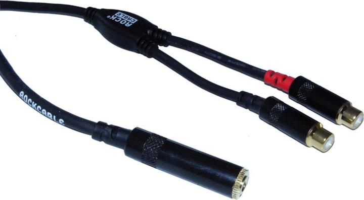 Rock Cable NRA-070-0690 (0.15 m, 3.5mm jack (AUX), Cinch)